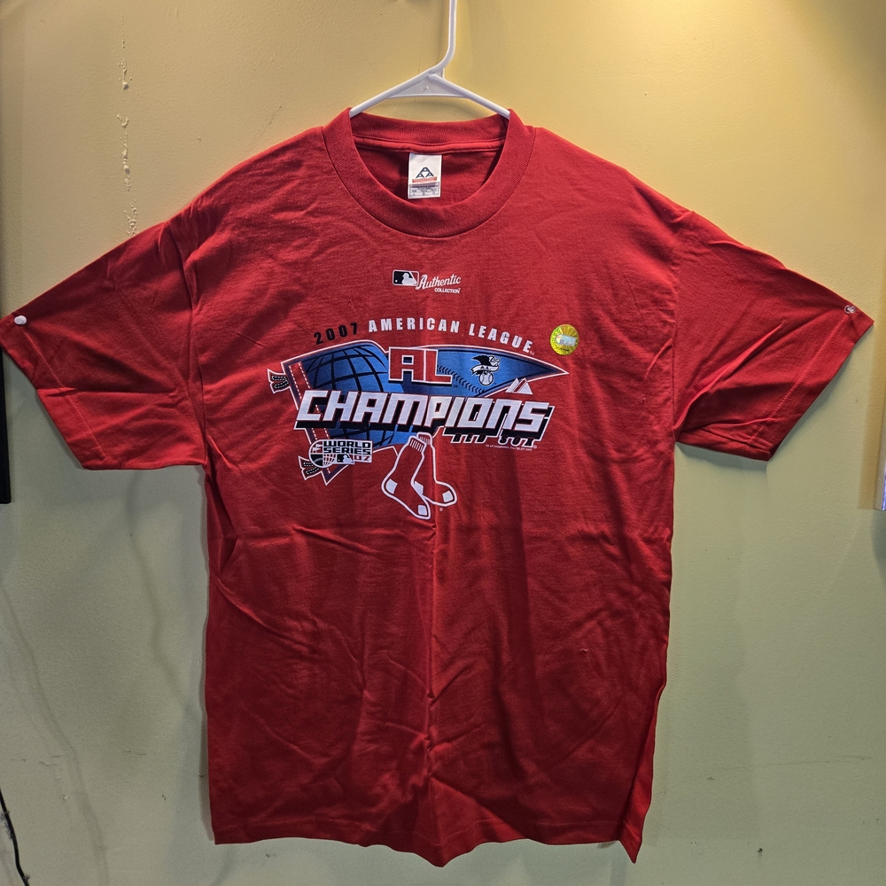 Majestic 2007 Boston Red Sox AL Champions T-Shirt